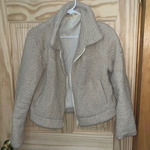 PacSun Teddy Zip Up Jacket